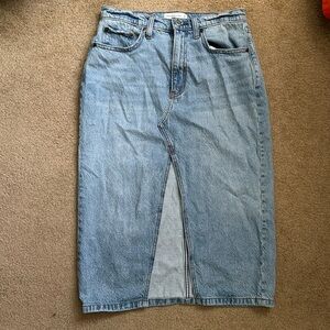 Abercrombie Jean skirt
